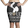 proud Autism  mom Pencil Skirts