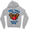 red nosed bear Zipper Hoodie
