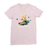 chaos and destruction Ladies Fitted T-Shirt