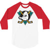 mighty ducks of anaheim 3/4 Sleeve Shirt