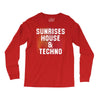 Sunrises House &amp; Techno Long Sleeve Shirts