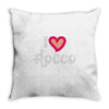 i love rocco Throw Pillow