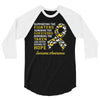 Supporting the Fighters Admiring the Survivors Honoring the Taken 3/4 Sleeve Shirt