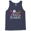 peace love rabbits Tank Top