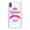 queens are born in april iPhoneX