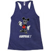 mickey mouse la face cachee en Racerback Tank