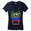 HYPERS PepeHype Women's V-Neck T-Shirt