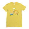 dragon puff z [converted] Ladies Fitted T-Shirt