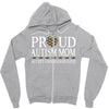 proud autism mom Zipper Hoodie