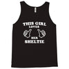 this girl loves her sheltie Tank Top