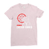 battle ground winner winner chicken dinner Ladies Fitted T-Shirt