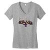intervention Women's V-Neck T-Shirt