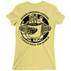 given enough coffee i could rule the world white Ladies Fitted T-Shirt