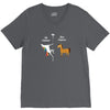 my girl friend your girlfriend unicorn V-Neck Tee