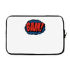 comic bam Laptop sleeve