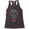 loco coco skul Racerback Tank