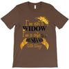 i'm not a widow i'm a wife to a husband with wings T-Shirt