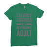 cleverly disguised Ladies Fitted T-Shirt