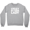 crazy boxer lady Crewneck Sweatshirt