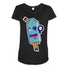 comestible Maternity Scoop Neck T-shirt
