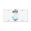 Our First Father's Day! Baby Boy License Plate
