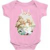 Totoro With Japanese Landscape Baby Bodysuit