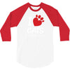 I Love Cats Its People Who Annoy Me 3/4 Sleeve Shirt