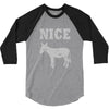 nice ass 3/4 Sleeve Shirt