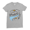quiet place Ladies Fitted T-Shirt