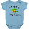 world's best mama Baby Bodysuit