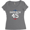 Impeach 45 Women's Triblend Scoop T-shirt