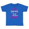 Celebrating With the 3rd Birthday Queen Toddler T-shirt