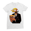 burns vs trump Ladies Fitted T-Shirt