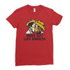 make out like bandits Ladies Fitted T-Shirt