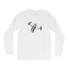 Rainbow Puke Long Sleeve Shirts