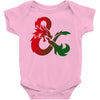 dungeons dragons logo Baby Bodysuit