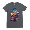 dj cool Ladies Fitted T-Shirt