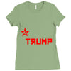 cccp trump Ladies Fitted T-Shirt