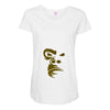 Gorila Face Maternity Scoop Neck T-shirt
