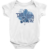 urealms   the tax Baby Bodysuit