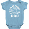 its all about atlanta basketball bro Baby Bodysuit