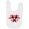 Zombie Security Force Baby Bibs