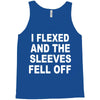 i flexed and the sleeves fell off Tank Top