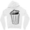 garbage ghost Zipper Hoodie
