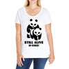 Still Alive Bitches Ladies Curvy T-Shirt