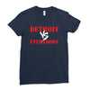 Detroit vs Everbody Ladies Fitted T-Shirt
