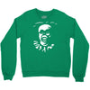 clown es nerd retro horror fun Crewneck Sweatshirt
