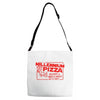 millennium pizza Adjustable Strap Totes