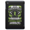 Never Underestimate The Strength Of A Lymphoma Cancer Warrior iPad Mini