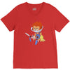 lion ow V-Neck Tee